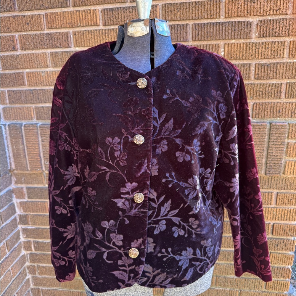 Vintage Tan + Jay Velveteen Blazer